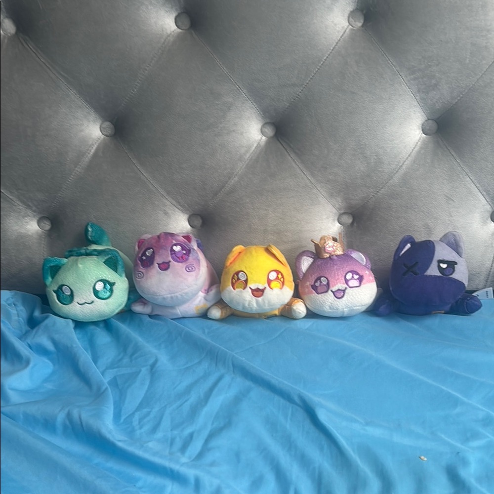 Colorful Plush Toy Set